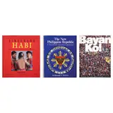 i) Sinaunang Habi 
ii) Ferdinand B. Marcos : The New Philippine
 Republic
iii) Bayan Ko by A Collection of Books, sold Apr 2021