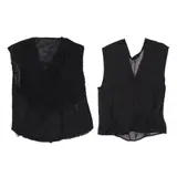 Dries Van Noten and Haider Ackermann, Chiffon Wrap Top (2 pcs.)