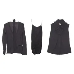 Lanvin and Givenchy, Ladies’ Wool Knitwear with Tie, Women’s Strap Dress, and Women’s Ruffle Sleeveless Top (3 pcs.)