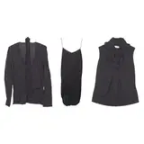 Lanvin and Givenchy, Ladies’ Wool Knitwear with Tie, Women’s Strap Dress, and Women’s Ruffle Sleeveless Top (3 pcs.)