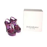 Yves Saint Laurent, Tribute Sandals Purple