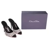 Oscar de la Renta, High Heels Tweed Milascent Mule
