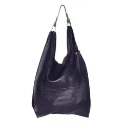 Jil Sander, leather bag dark blue