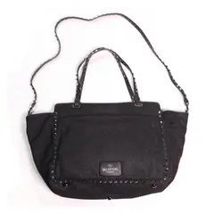Valentino, Studded Denim Bag  good as new  with dust bag