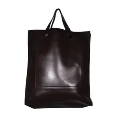Mondi, Men’s Leather Tote Bag with Strap