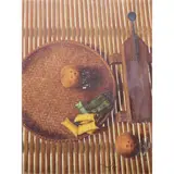 P. Roa, Still Life (Bilao), oil on canvas