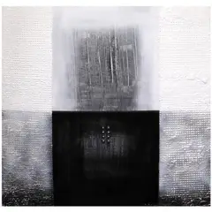 Benedict Abigan, Yin and Yang Revolution, acrylic with metal ball on canvas