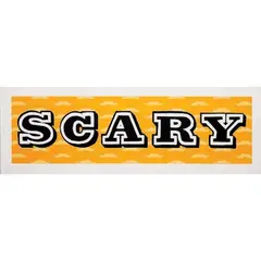 Ben Eine, SCARY, print, 6/100