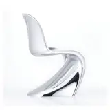 Verner Panton for Vitra, Panton S Chair, Limited Edition Chrome, Condition: New 2018, Showroom Unit