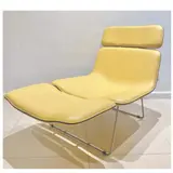 Erwan Bouroullec for Cappellini, Spring Leather Lounge Chair Sg/4T, Condition: ca 2000s