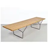 Vintage Bertoia Slat Bench by Harry Bertoia for Knoll International, Condition: Vintage, sold Nov 2020