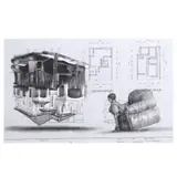 Jonathan Joven, Two Stor(e)y, graphite and pastel on tracing paper