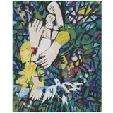 Mother and Child by Mauro Malang Santos, print, 22/50, sold Oct 2020