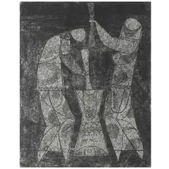 Bayuhan ‘67, A.C. by Manuel Rodriguez Sr., monoprint, sold Oct 2020