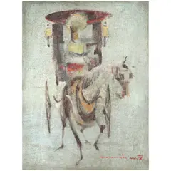 Kalesa by Manuel Rodriguez Sr., oil on canvas, sold Oct 2020