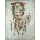 Manuel Rodriguez Sr., Kalesa, oil on canvas