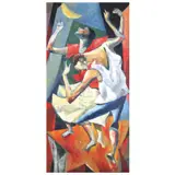 Sayaw sa Ilalim ng Buwan by Emmanuel Garibay, oil on canvas, sold Oct 2020