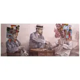 Yani Unsana, Beginner’s Luck, oil on canvas