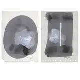 Augusto Albor, Untitled I and II, watercolor