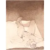 Benedicto Cabrera, Nude, etching, 4/10