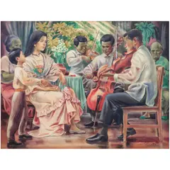 Nemesio Miranda, Harana, watercolor