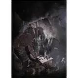 Kim Hamilton Sulit, Here We All Lie, oil on canvas
