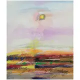 And God Said: “Let there be Light” by Mauro Malang Santos, gouache, sold Oct 2020