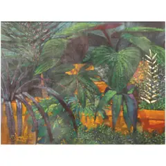 F. Dumalo III, Still Life, oil on canvas
