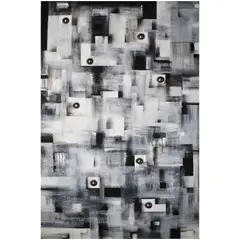Benedict Abigan, Interconnected, acrylic with metal ball