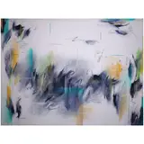 Rico H. Lascano, Deconstructing Mondrian IV, acrylic on canvas