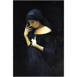 Emmanuel Miranda, Madonna Dolores, oil on canvas