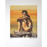 Benedicto Cabrera, Ifugao Man, archival print on Arches paper, A/P VI