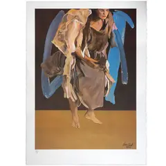 Sabel (Brown Angel) by Benedicto Cabrera, archival print on Arches paper, A/P, sold Oct 2020