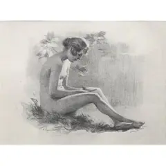 Lady by Fernando Amorsolo, print 7, sold Oct 2020
