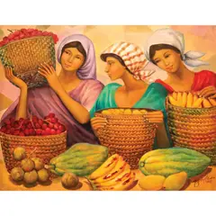 Isabelo M. Quiles, Tindera Series II, oil on canvas