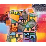 Scent of Summer by Manuel Baldemor, mixed media, sold Oct 2020