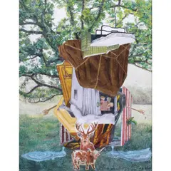 Jojo Serrano, Untitled, oil on canvas