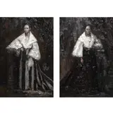Otto Neri, Terno I and II, oil on canvas
