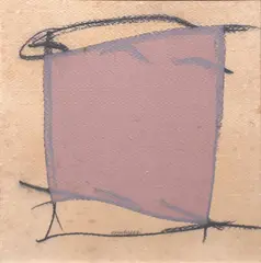 Untitled by Roberto Chabet, acrylic and graphite on paper, sold Oct 2020