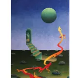 Danny Sillada, Surreal Landscape, oil on canvas
