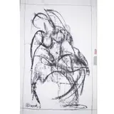 Alexander Charriol, Untitled, charcoal on canvas