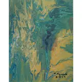 Francis Fajardo, Wishing on the Clouds, acrylic on canvas