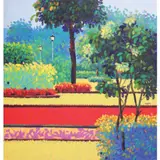 Fort Santiago Series by Ibarra dela Rosa, acrylic on canvas, sold Oct 2020