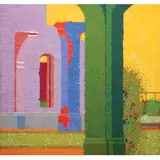 Fort Santiago Series by Ibarra dela Rosa, acrylic on canvas, sold Oct 2020