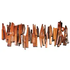 Abstract by Napoleon Abueva, wood, sold Oct 2020