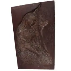 Maria Makiling by Fred Baldemor, wood, sold Oct 2020