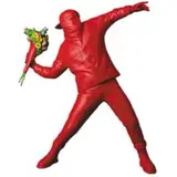 Flower Bomber (Red) by Banksy x Brandalism x Medicom, polystone (with box), sold Oct 2020