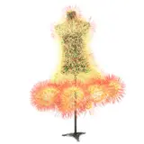Jan Leeroy C. New, Tuyum (Sea Urchin Dress), mixed media, plastic