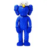Kaws, BFF - Blue, painted cast vinyl (with case)