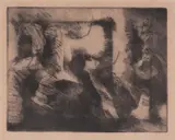 Carroza by Fernando Zóbel de Ayala y Montojo, etching, 11/50, sold Jul 2020
